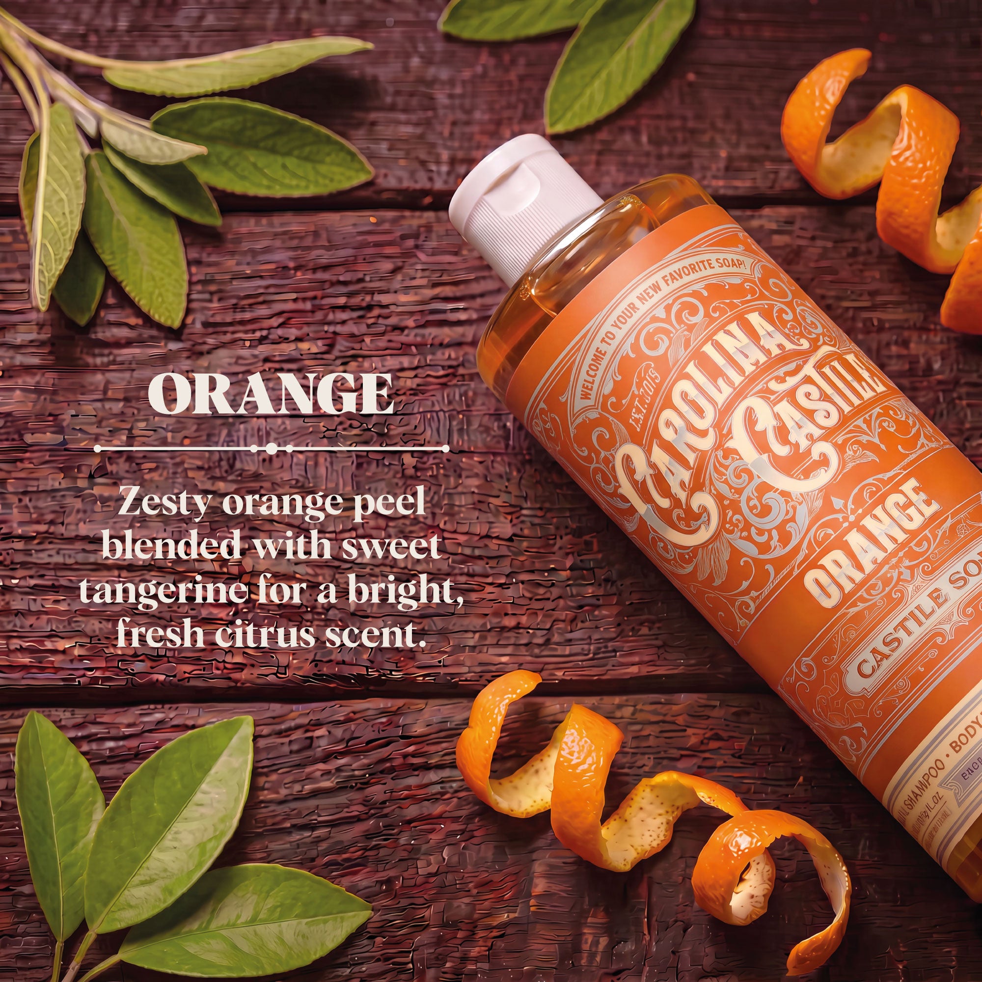 Orange Castile Soap