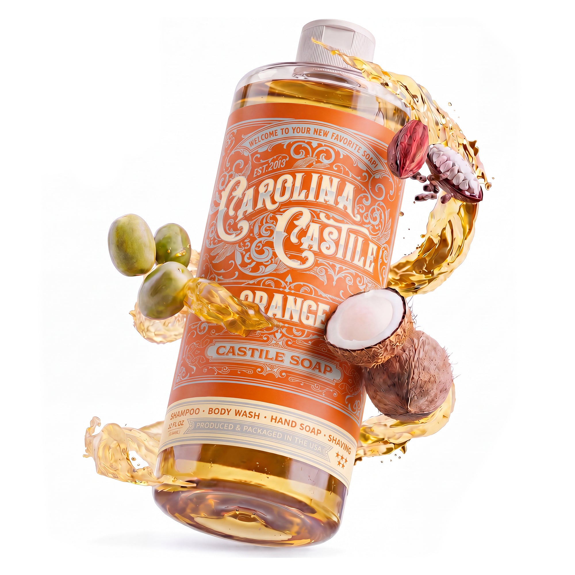 Orange Castile Soap