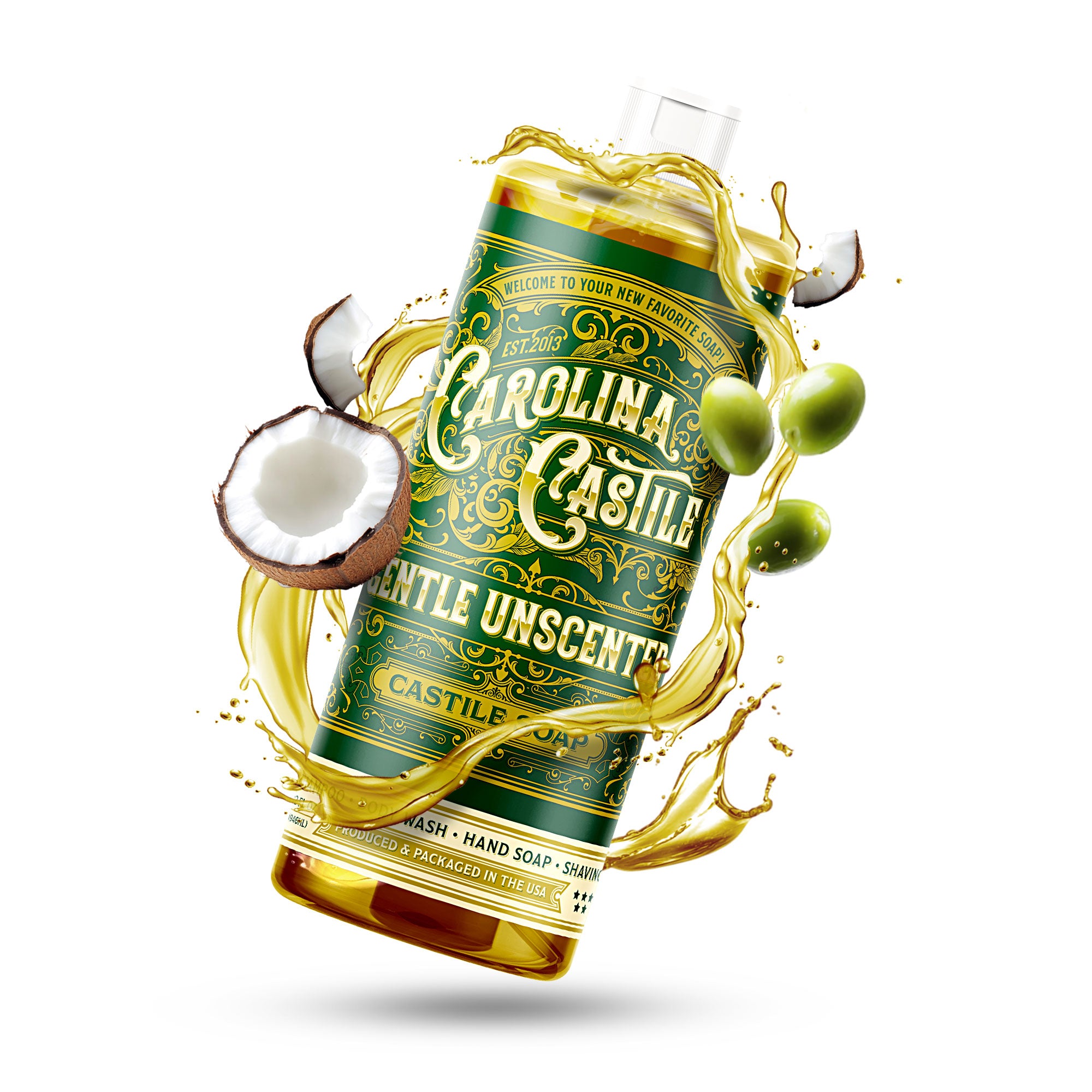Gentle Unscented Castile Soap