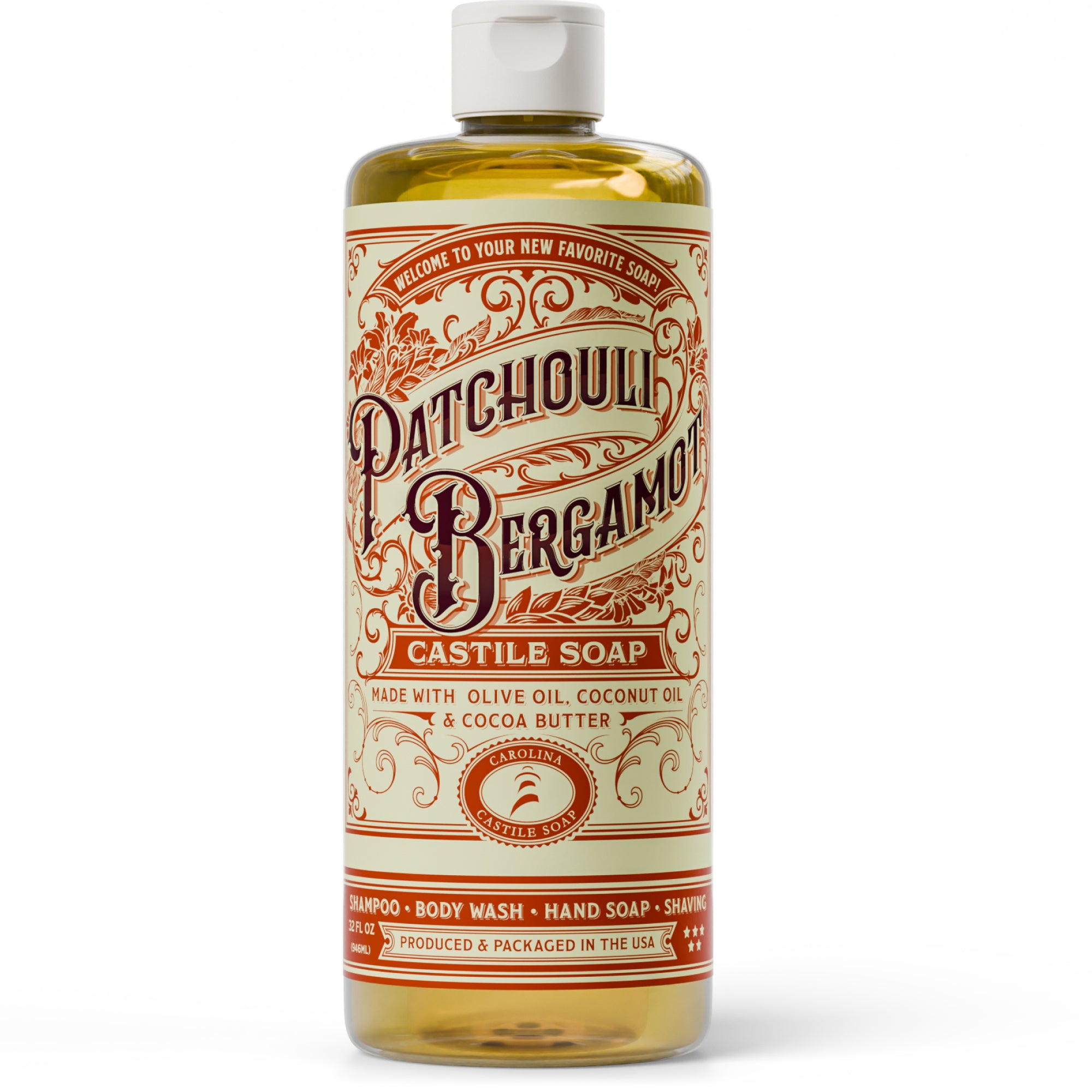Patchouli Bergamot Castile Soap