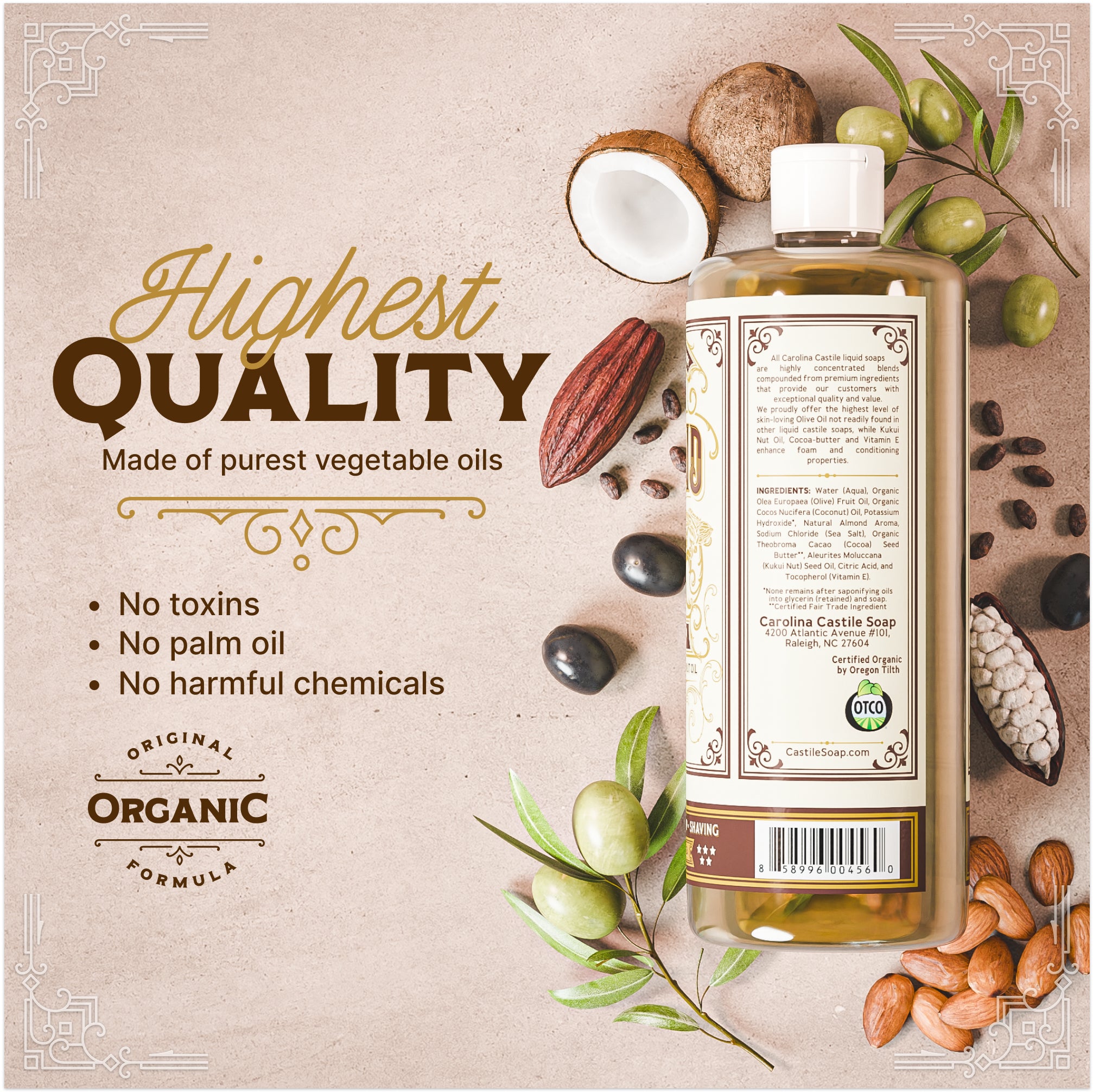 Almond Castile Soap