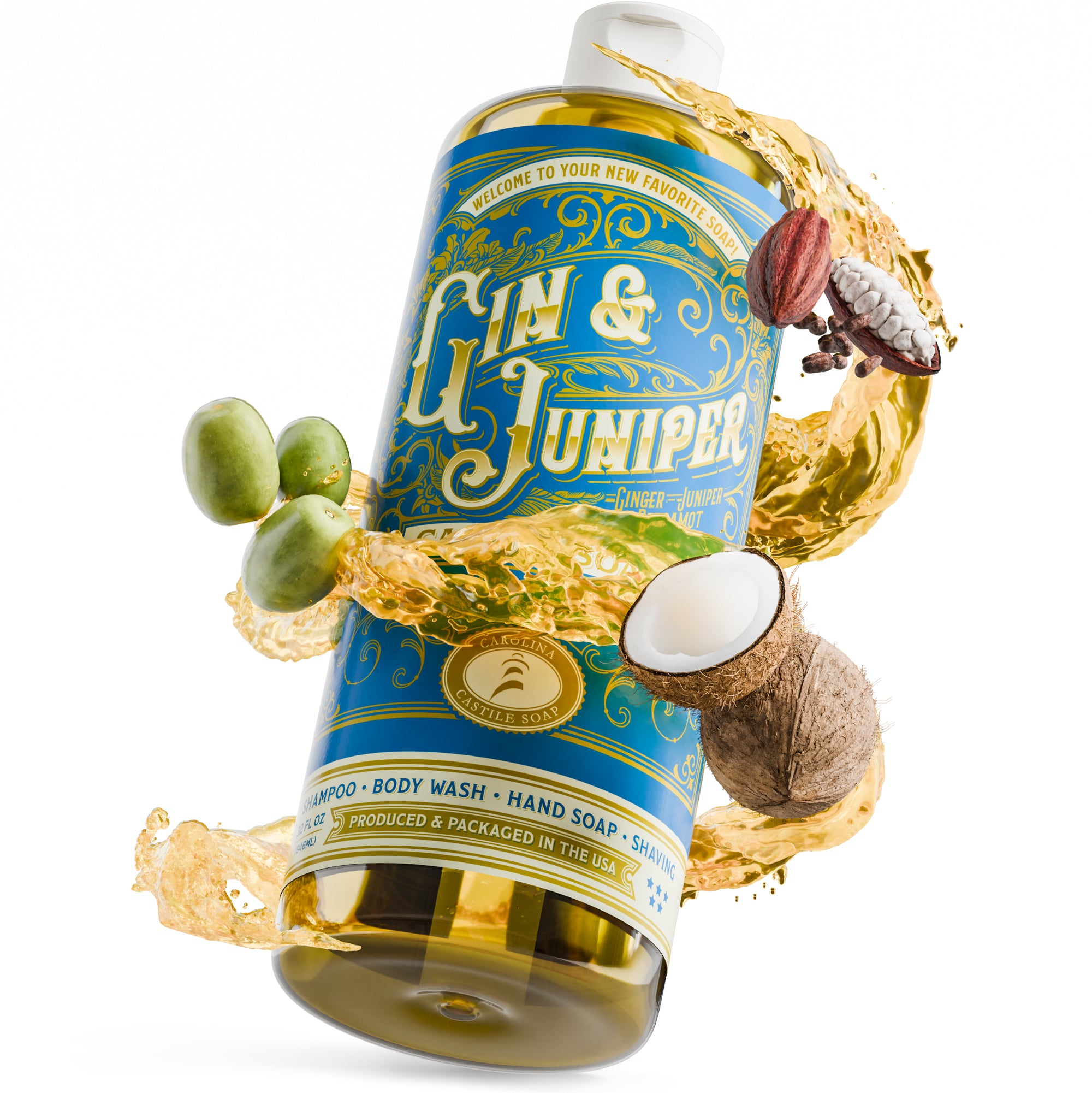 Gin & Juniper Castile Soap image 0