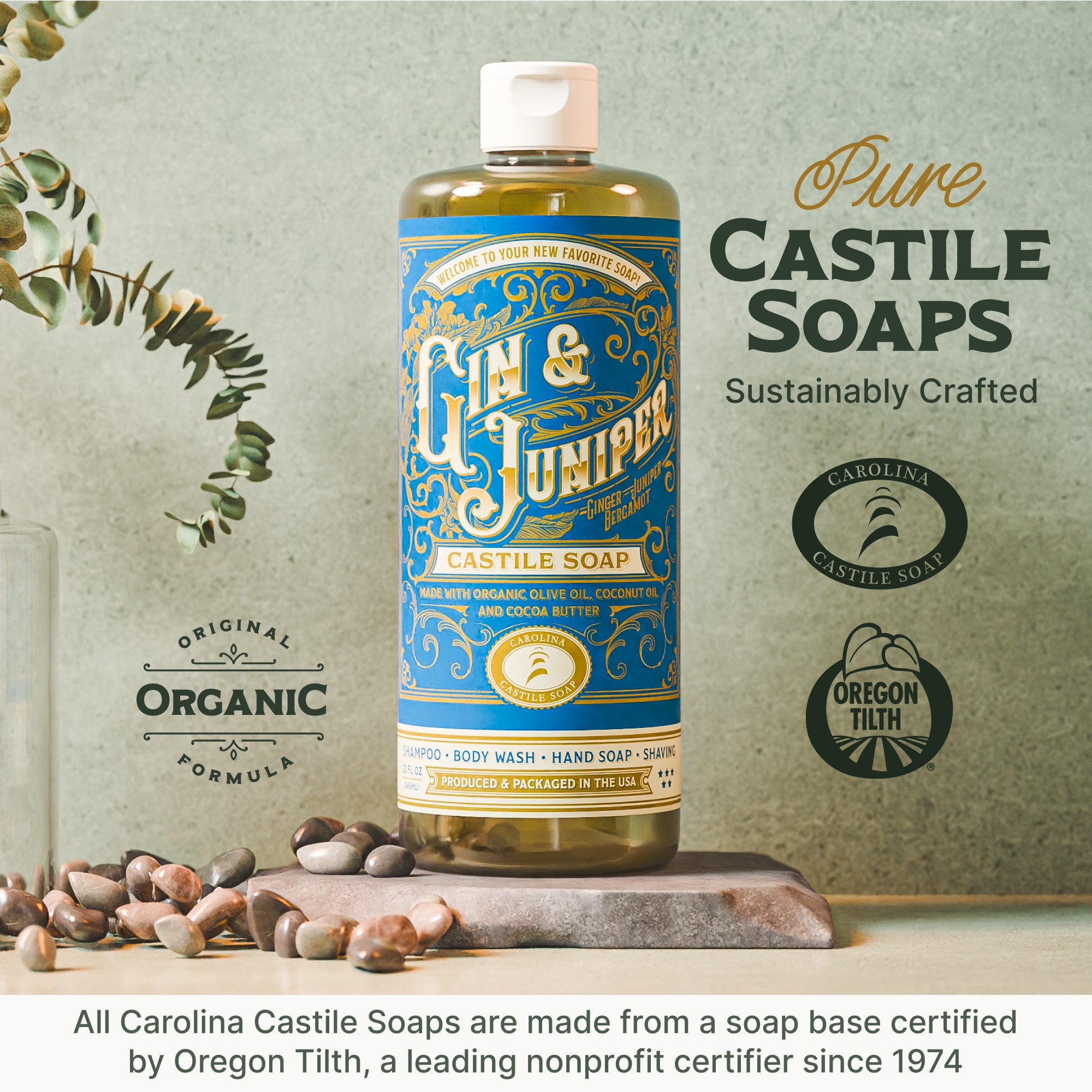 Gin & Juniper Castile Soap image 3