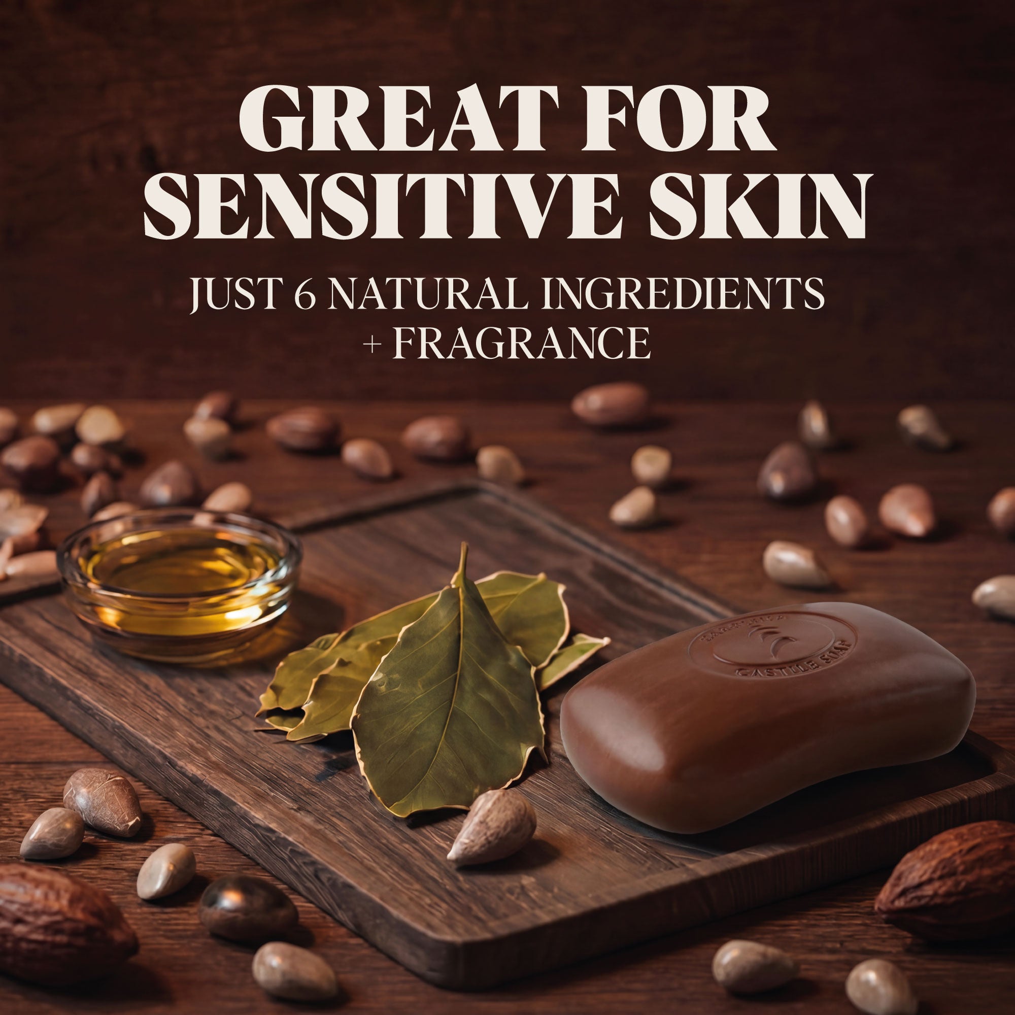 Castile Bar Soap - Tobacco Vanilla