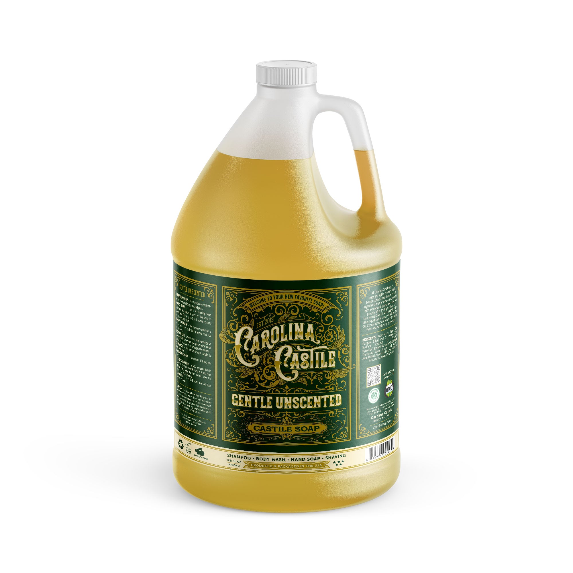 Gentle Unscented Castile Soap