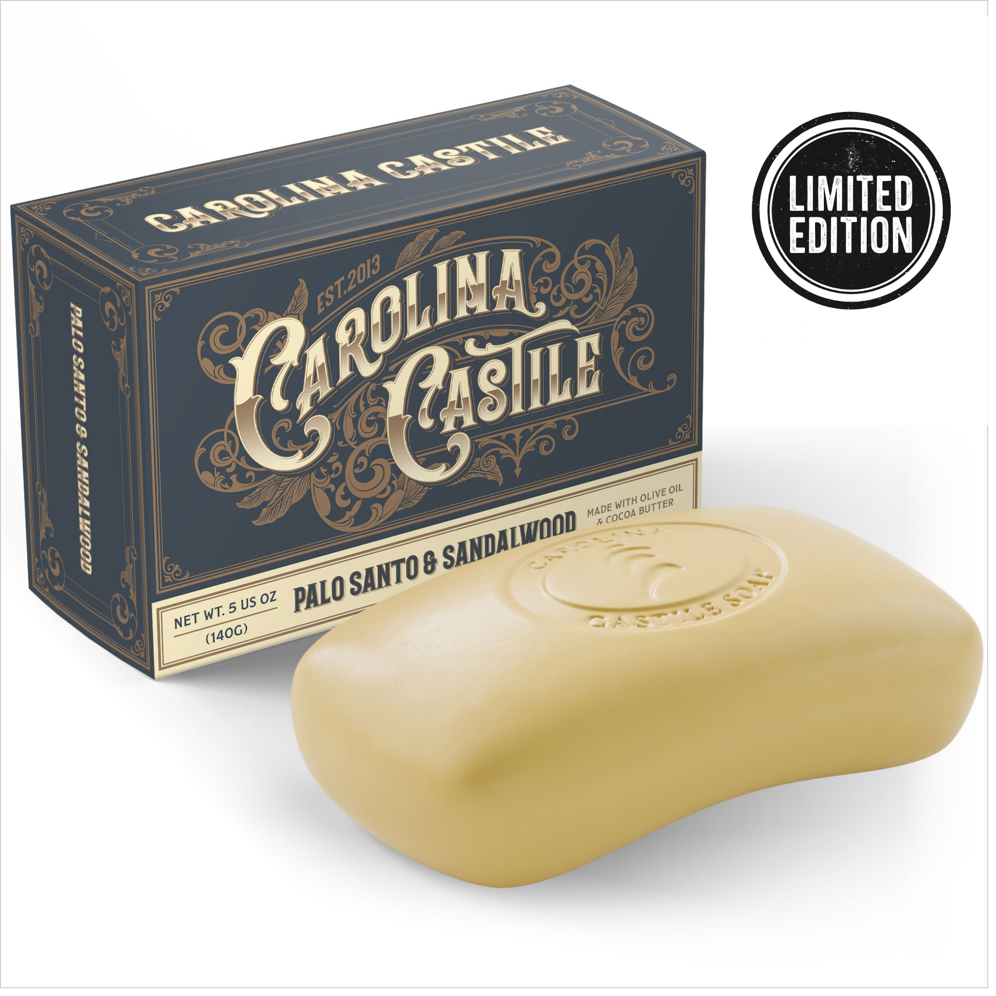 Palo Santo & Sandalwood Castile Bar Soap