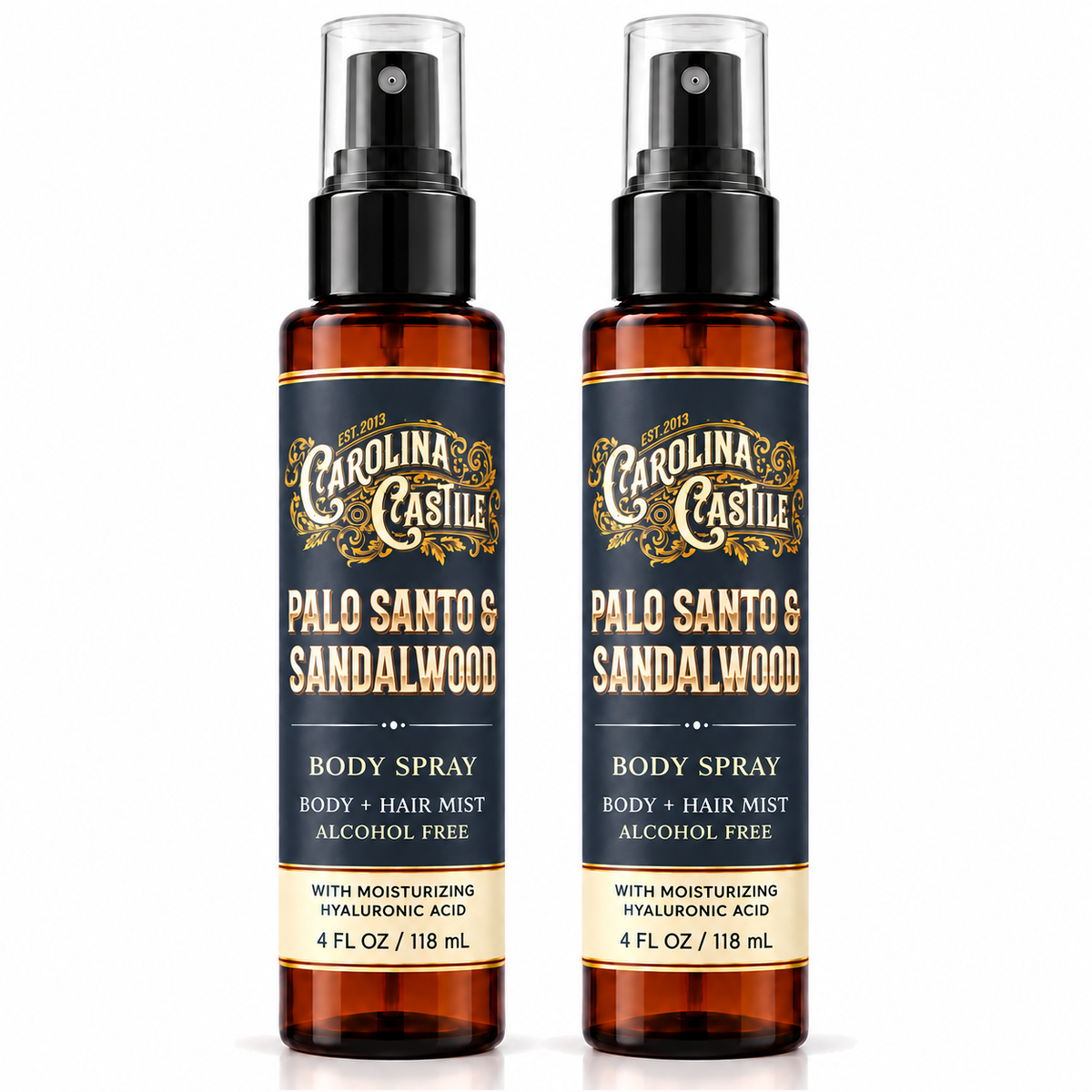 Palo Santo & Sandalwood Body Spray & Hair Mist, 4 oz
