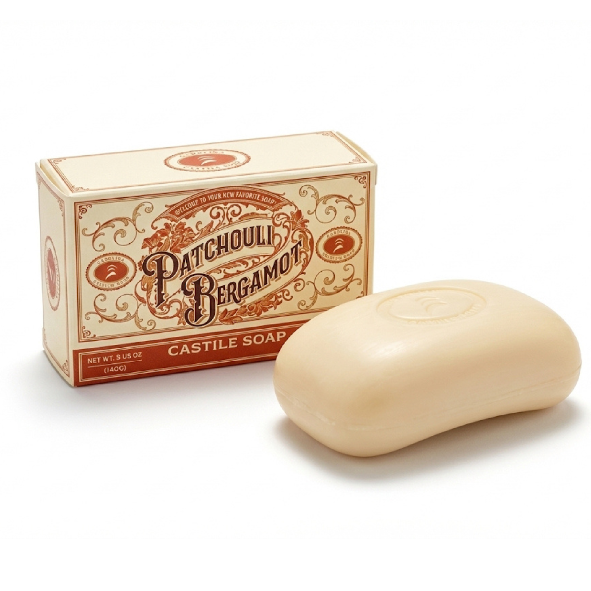 Patchouli Bergamot Castile Bar Soap