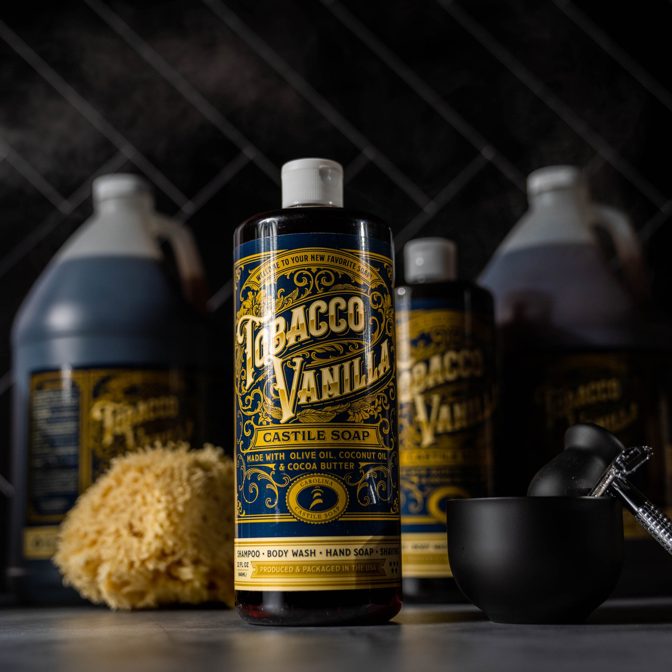 Tobacco Vanilla Castile Soap image 1