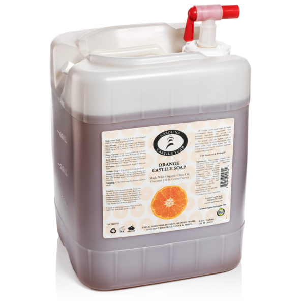 Orange Castile Soap 5 Gallon 858996004324
